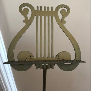 Brass music stand
